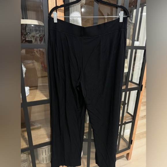 Eileen Fisher Washable Stretch Crepe Wide-Leg Pant Ankle Length dress petite - Picture 4 of 8